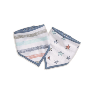 Baberos impermeables personalizables para alimentación de bebé, bandana de algodón orgánico fácilmente lavable, bandana para alimentación de bebé, unisex - Product Image 1