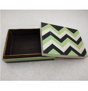 Présentoir de bijoux cosmétiques en verre de cuivre rétro, boîte à clapet, plateaux de service en verre pour les mariages, personnalisés d'europe et des états-unis - Product Image 6