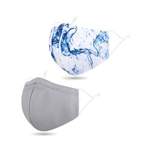 หน้ากากผ้าฝ้ายแบบใช้ซ้ำได้พร้อมถุงกรองสำหรับงานปาร์ตี้ - Product Image 4