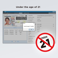 Plustek-escáner de tarjetas D620i, dispositivo que lee automáticamente la licencia de conducir/datos de la tarjeta de identificación, USA y canadiense