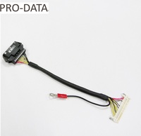 PRODATA Arnés de Cableado Personalizado para Faros de Motocicleta LVDS PVC