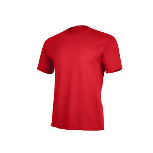 เสื้อยืดออกกำลังกายผู้ชายคอโอ ผ้าฝ้าย 100% ระบายอากาศ แห้งเร็ว แบบเรียบ แขนสั้น ผ้าทอ ปี 2025 รับผลิตตามสั่ง ขายส่ง - Product Image 2