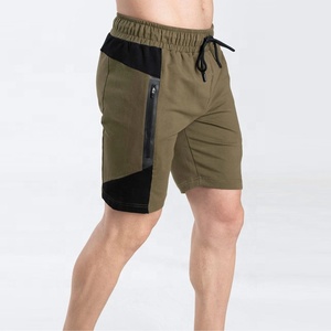 กางเกงกีฬาขาสั้นผู้ชาย ผ้าฟลีซ ซับเหงื่อ แห้งเร็ว ยืดหยุ่น ระบายอากาศได้ดี ผ้ายืดผสมคอตตอน/สแปนเด็กซ์ มีเชือกผูกเอว สำหรับวิ่ง - Product Image 3