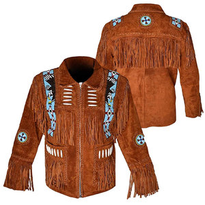 Chaqueta de Motociclista de Cuero PU para Hombre, Estilo Vaquero, con Diseño Acolchado de Esponja en los Hombros y Mangas Largas - Product Image 3
