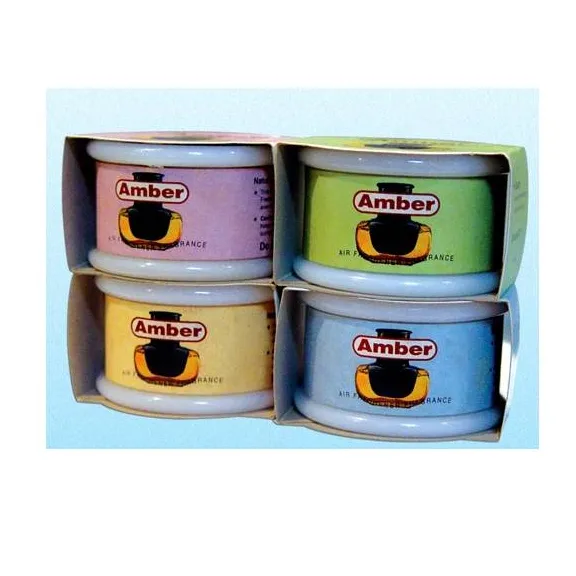 Auto Lufter frischer duftend Gel Amber 100 Gramm Haushalts artikel Aroma Duft Parfüm Neutral isator Auto Deodorant