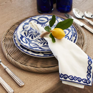 Napperon rond en rotin tissé artisanal vietnamien Style classique pour salle à manger et salon en gros en vrac - Product Image 4