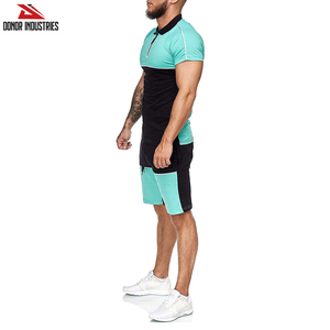 ชุดสูทขาสั้นผู้ชาย ชุดลำลองฤดูร้อน เสื้อผ้าฤดูร้อน 2 สี ชุดกีฬา 2026 เสื้อยืด+กางเกงขาสั้นผู้ชาย ชุดเซ็ตผู้ชาย - Product Image 4