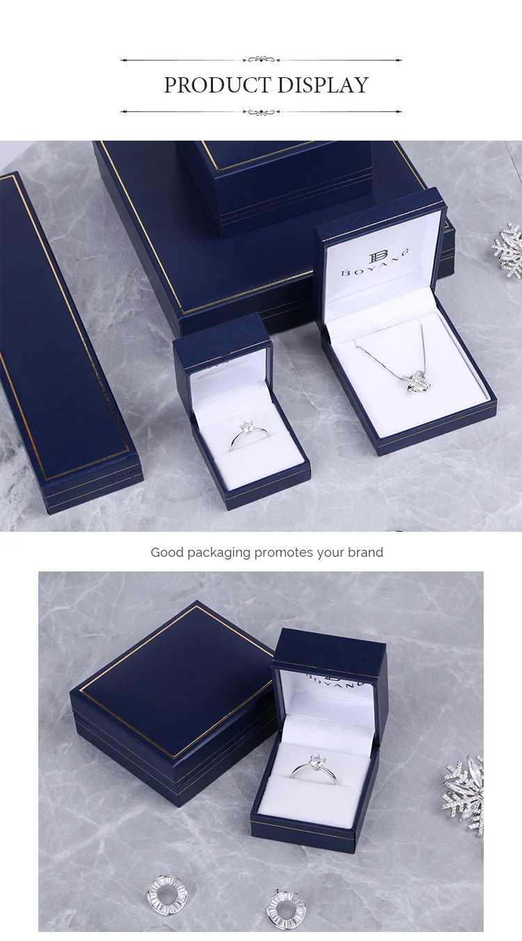 Wholesale Custom Logo Luxury New Design Gift Storage Packaging Pendant Unique Ring Bracelet Box