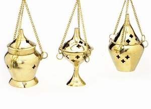 Latest Golden Color Brass <b>Burner</b> Cut Design Electric <b>Candle</b> Warmer Home Restaurant Traditionally Hanging Fragrance New Arrival - Product Image 4