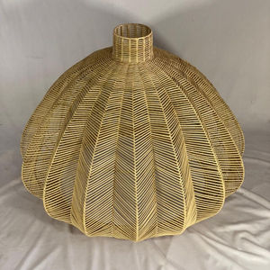 สิ่งแวดล้อมจี้โคมไฟไม้แขวนโคมไฟหวายโคมไฟจี้หวาย - Product Image 1