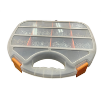 Vis en acier inoxydable et plastique, plaquées zinc oxydé noir, norme DIN métrique, pour boîte d'assortiment - Usine Taïwan/Chine