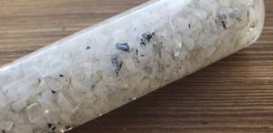 Bâton de massage en orgone de pierre de lune arc-en-ciel de haute qualité, lisse et poli, en cristaux naturels, utilisé pour la guérison et la décoration - Product Image 3