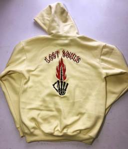 Sudadera con capucha personalizada para hombre, con bordado, algodón prémium, logotipo personalizado, tela pesada - Product Image 2