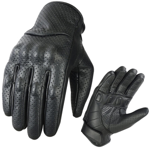 Gants de course de moto en cuir, 100%, gants d'équitation, de bonne qualité, Motocross, nouveau meilleur prix - Product Image 1