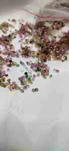 3mm Round Cut Multi Color Natural <b>Tourmaline</b> - Product Image 5