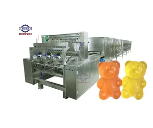 Big capacity full automatic Pectin Apple Cider Vinegar Gummy Candy production line pectin Gummy Candy equipment
