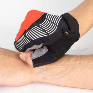 Guantes deportivos para ciclismo al aire libre, medio dedo, antideslizantes, transpirables, informales, unisex - Product Image 5