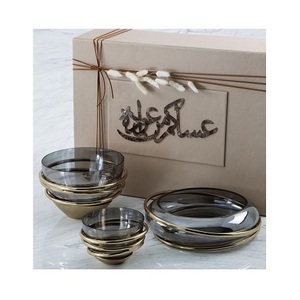 Stainless Steel Decorative <b>Bowl</b> Round Shape <b>Bowl</b> Sliver And Gold Color <b>Set</b> Of 2 Food Serving <b>Bowl</b> In Bulk - Product Image 6