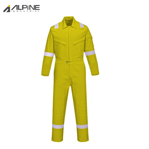 Bata de seguridad para construcción para hombres, ropa de trabajo de la mejor calidad, ignífuga - Product Image 5