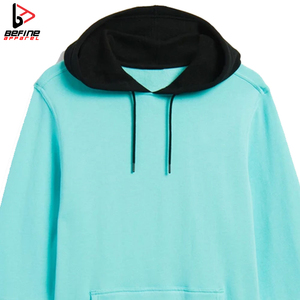 Sudadera con Capucha Personalizada de Alta Calidad, 300gsm, Tejido Grueso, Estilo Francés, Hombros Caídos, Sin Cordones, Talla Grande para Hombre - Product Image 2