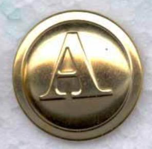 Botones de Abrigo Personalizados con Grabado OEM, Botones Tácticos de Alta Calidad con Vástago de Cobre, Tamaño de 19 mm, Enchapados en Encaje para Chaquetas - Product Image 4