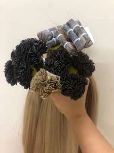 Extensions de cheveux à bandes adhésives - 100% cheveux humains - Cheveux vierges Remy - Haute qualité - Longueur de 8 à 40 pouces - Pour toutes les couleurs de teinture - Product Image 6