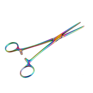 คีมหนีบห้ามเลือดแบบแมนนวล6 1/4นิ้วคีมผ่าตัดแบบโค้งสแตนเลส - Product Image 6