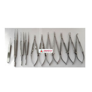 L'ensemble complet de 11 instruments chirurgicaux en acier inoxydable comprend une boîte de stérilisation de source d'alimentation en plastique avec pinces électriques - Product Image 4