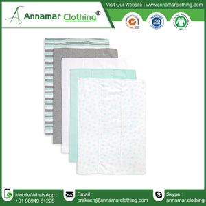 Tela de algodón para eructar para bebé, tejido de Color personalizado - Product Image 2