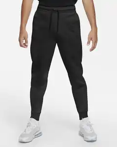 Olmayan streç kumaş resmi erkekler süper sıska Joggers Sweatpants