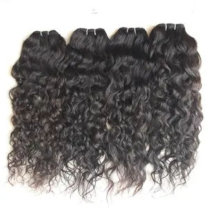 Extensiones de cabello rizado Natural, pelo Natural sin enredos, color negro