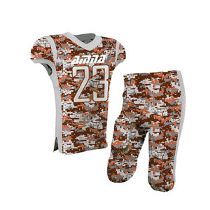 Uniformes de Fútbol Americano al por Mayor, Uniformes de Fútbol de Color Verde Oscuro para Equipos Adultos - Product Image 5