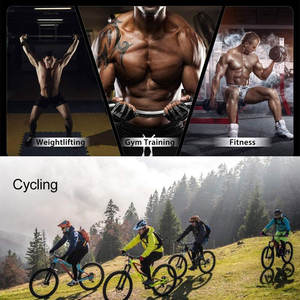 Gants d'entraînement en cuir noir avec support de poignet étendu pour l'entraînement d'haltérophilie hommes et femmes-Gants de gymnastique - Product Image 6