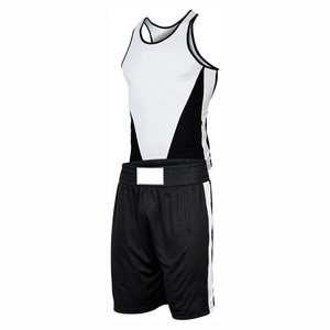 Conjunto de Camiseta y Pantalones Cortos de Boxeo para Niños, Traje de Kickboxing, MMA, Malla Transpirable, Color Personalizado - Product Image 1