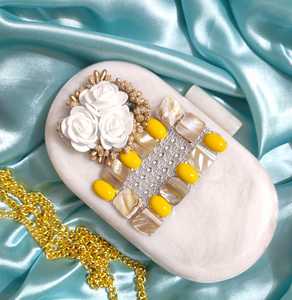 Pochette moderne à motif rayé pour femmes, dernière conception, fermeture à glissière, sac de grande capacité à la mode, accessoire de maquillage de voyage - Product Image 2