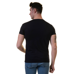Camiseta de manga corta para hombre, camisa 100% de algodón con Logo personalizado, 180gsm, cuello redondo - Product Image 4