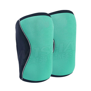Manchons de genou personnalisés de sport professionnel nouveau manchon de genou souple d'haltérophilie en Silicone antidérapant avec fonction de Protection - Product Image 2