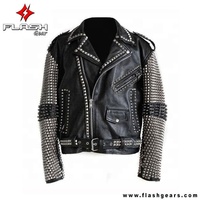 Veste de moto Brando en cuir véritable sur mesure, unisexe, décontractée, avec fermeture éclair, grande taille, hiver, rembourrée en coton