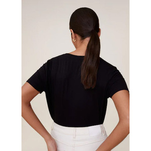 Customised Custom in Bulk <b>Clothes</b> Tee Shirt Blank Plain T-shirts Women T Shirts - Product Image 4