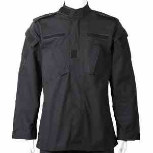 Venta al por mayor de seguridad ACU uniformes negro camuflaje transpirable de talla grande conjuntos de primavera personalizar ropa de entrenamiento - Product Image 1