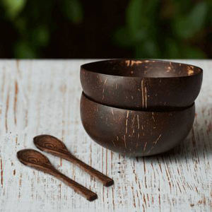 Bol en noix de coco 100% naturel du Vietnam - Accessoires de bar jetables écologiques - Product Image 1