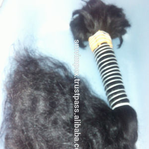 European/Russian & Indian Super Remy <b>Hair</b> Extensions Unprocessed Natural Bulk Indian <b>Hairs</b> <b>Human</b> <b>Hair</b> Extensions - Product Image 3