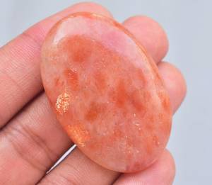 50 Cabochons en pierre de soleil de haute qualité, Cabochons en vrac de pierres précieuses aux formes mixtes, vente en gros - Product Image 1