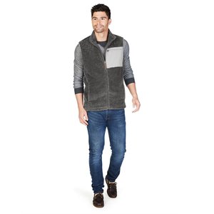 Haute qualité hommes intelligent décontracté écologique durable Sherpa polaire unisexe hiver gilet hommes sans manches veste hiver Camping en plein air - Product Image 3