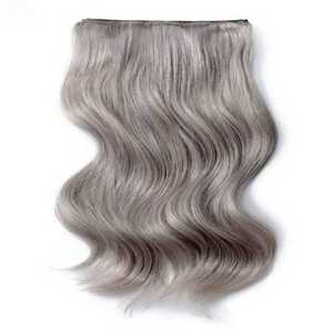 Venta al por mayor 100% gris indio estilo alineado cutícula virgen cabello humano tejido mechones ondas naturales Afro estilos Raw Virgin vendedores - Product Image 1