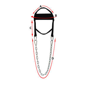 Arnés de Cabeza Unisex Transpirable de Caucho Geo Brothers Co de Calidad Premium para Uso Doméstico, Levantamiento de Pesas y Fortalecimiento del Cuello - Product Image 6