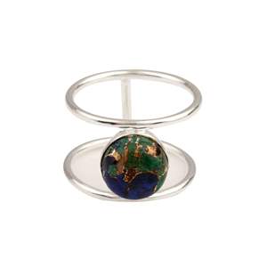 2025 nouveauté à la mode 925 argent Sterling Double bande bague meilleur classique éternité Vermeil élégant 10mm réglage de lunette Fine - Product Image 2