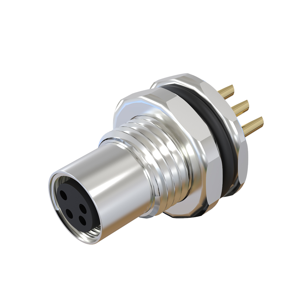 M8 печатная плата монтажный разъем Передняя блокировка внутренняя гайка Блокировка