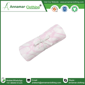 Couverture d'emmaillotage en mousseline de coton pour bébé nouveau-né couverture d'emmaillotage en mousseline de bambou certifiée gots enveloppe d'emmaillotage personnalisée pour bébé unisexe - Product Image 3