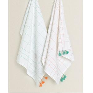 Toallas de cocina de algodón orgánico, logo personalizado, recicladas, alta calidad - Product Image 2